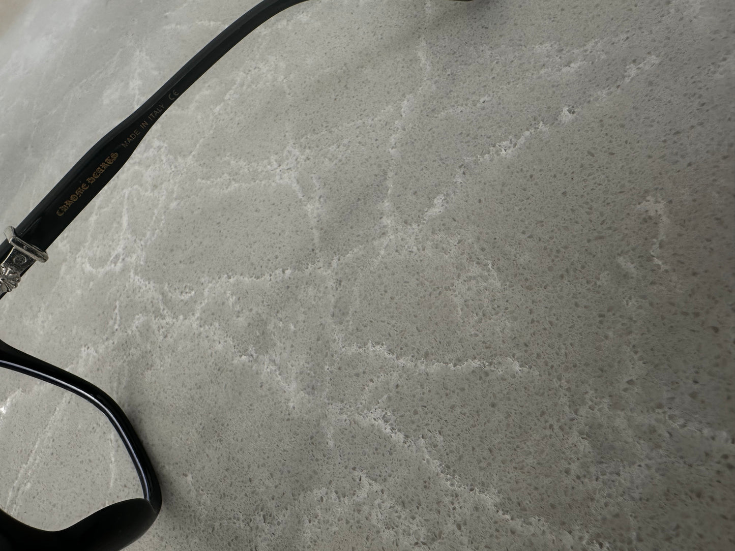 Luxury Chrome-Inspired Square Frame Glasses – Clear & Black